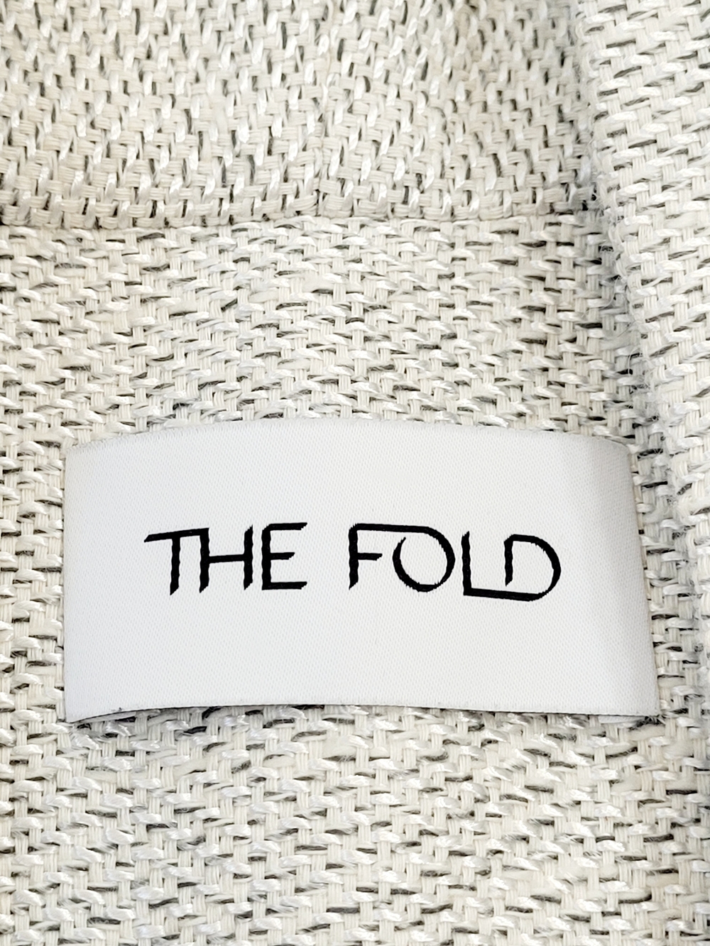 THE FOLD LONDON Fernsbury Italian Tweed Asymmetric Double Breasted Wrap Blazer 8 - Picture 5 of 10